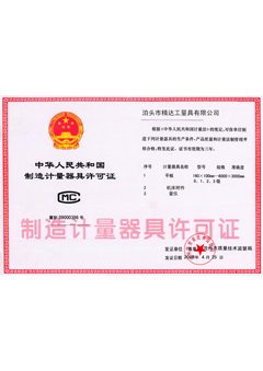 Certificates
